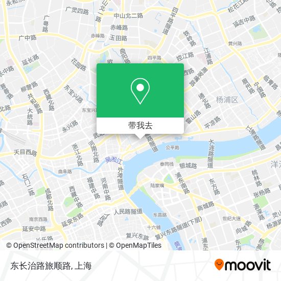 东长治路旅顺路地图