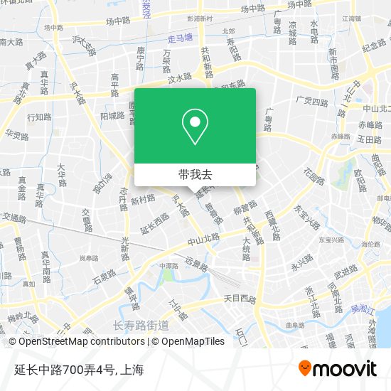 延长中路700弄4号地图