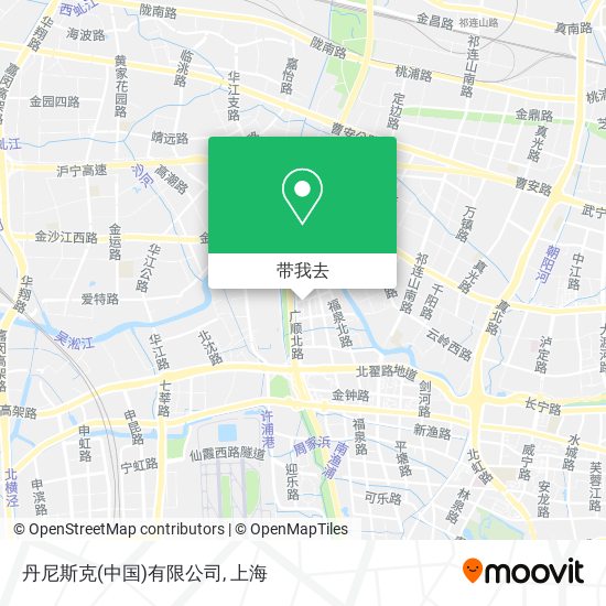 丹尼斯克(中国)有限公司地图