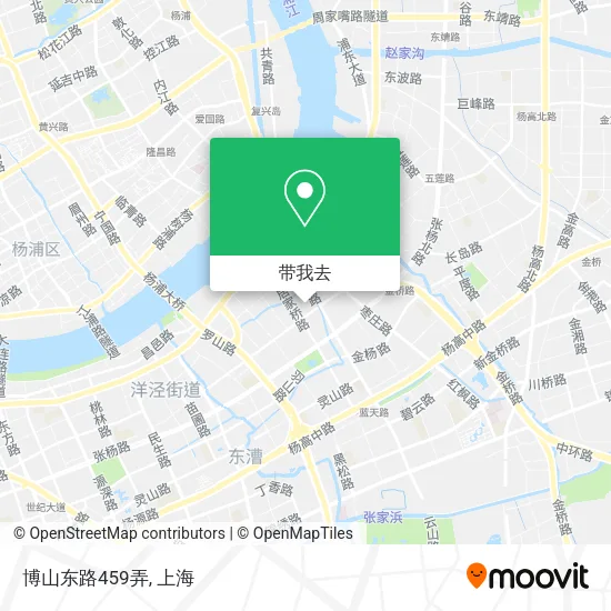 博山东路459弄地图