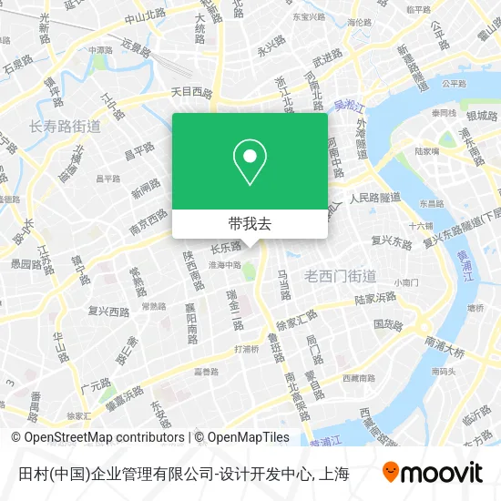 田村(中国)企业管理有限公司-设计开发中心地图