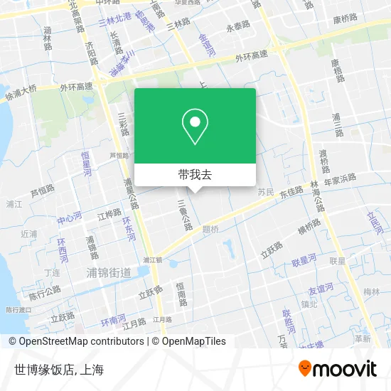 世博缘饭店地图