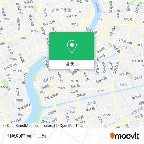 世博源3区-南门地图