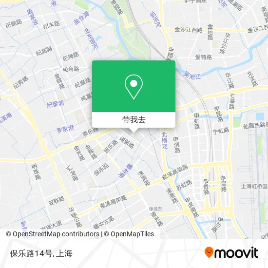 保乐路14号地图