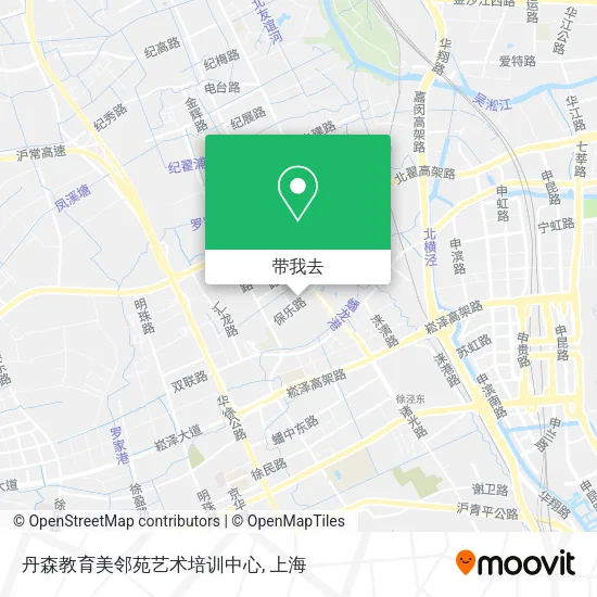 丹森教育美邻苑艺术培训中心地图