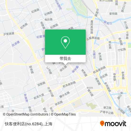 快客便利店(no.6284)地图