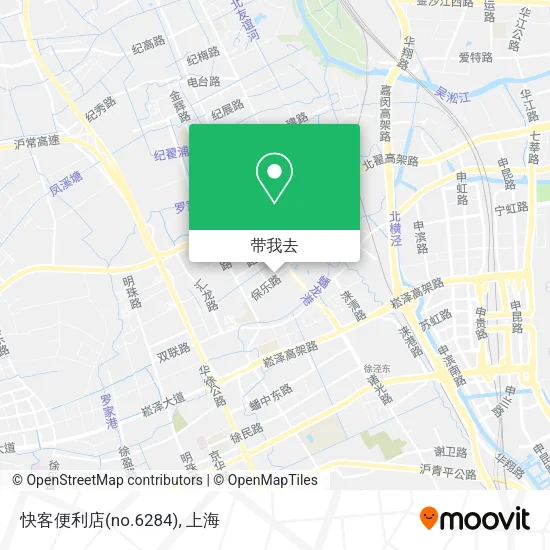 快客便利店(no.6284)地图