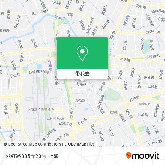 淞虹路805弄20号地图