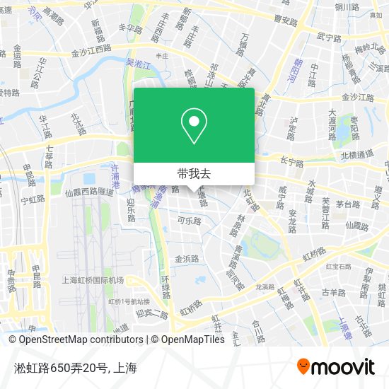 淞虹路650弄20号地图