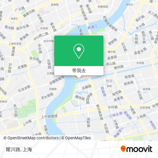 耀川路地图