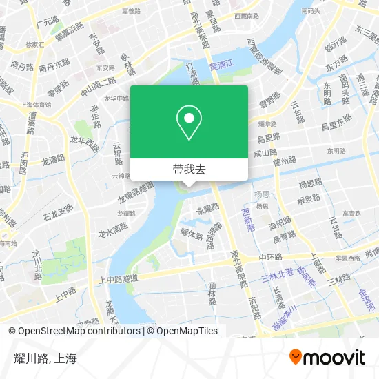 耀川路地图