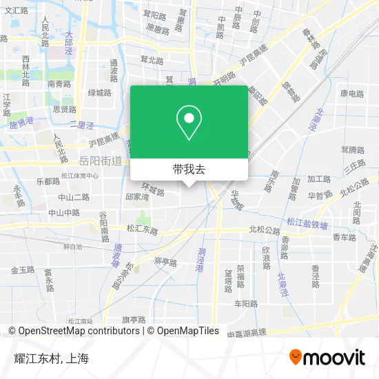 耀江东村地图