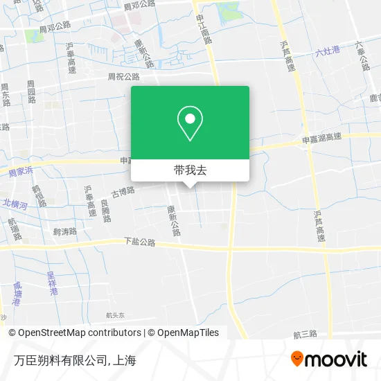 万臣朔料有限公司地图