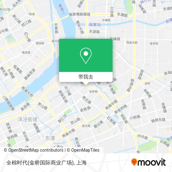 全棉时代(金桥国际商业广场)地图