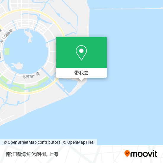 南汇嘴海鲜休闲街地图