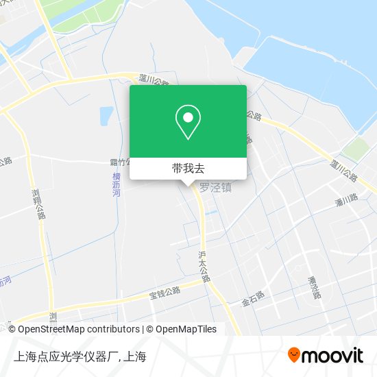 上海点应光学仪器厂地图