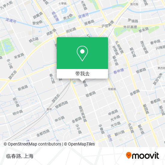 临春路地图