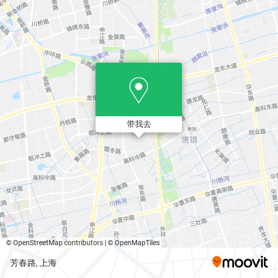 芳春路地图