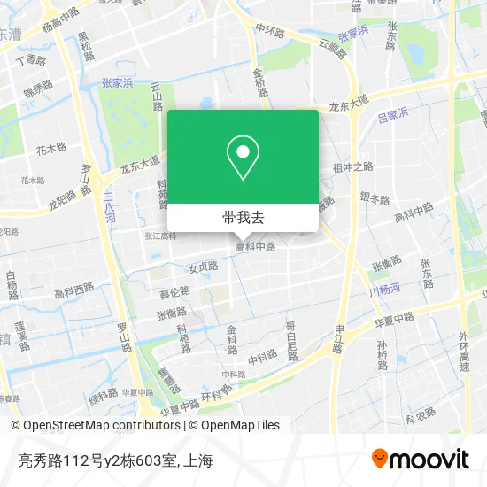 亮秀路112号y2栋603室地图