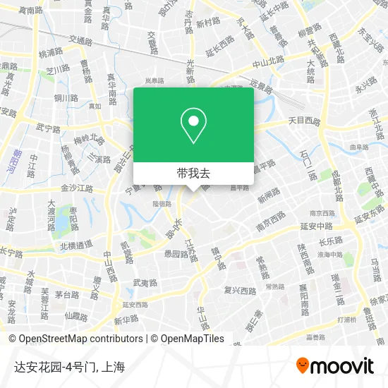 达安花园-4号门地图