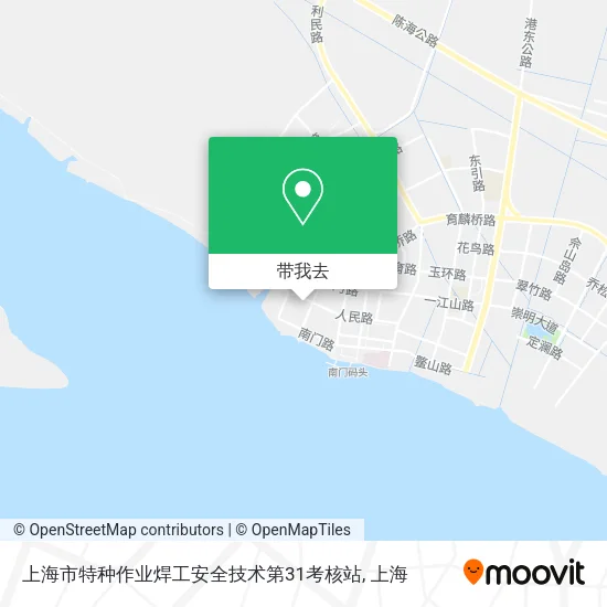上海市特种作业焊工安全技术第31考核站地图