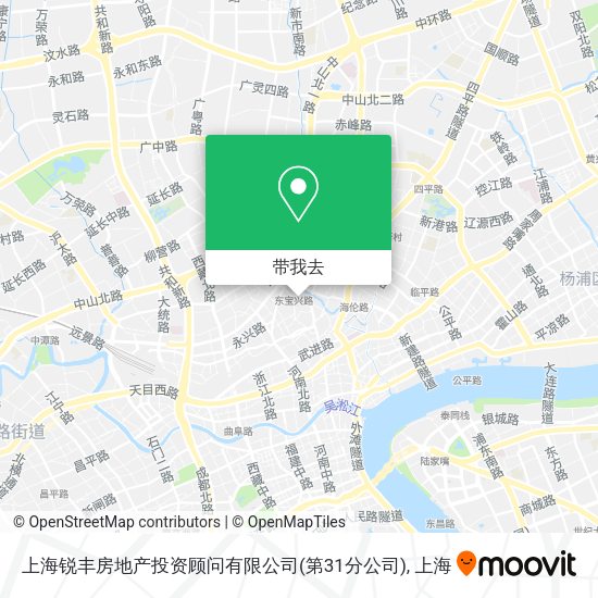 上海锐丰房地产投资顾问有限公司(第31分公司)地图
