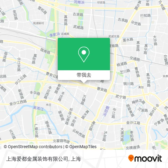 上海爱都金属装饰有限公司地图