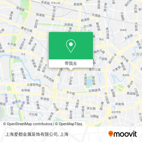 上海爱都金属装饰有限公司地图