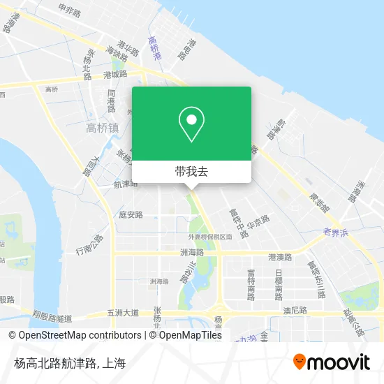 杨高北路航津路地图