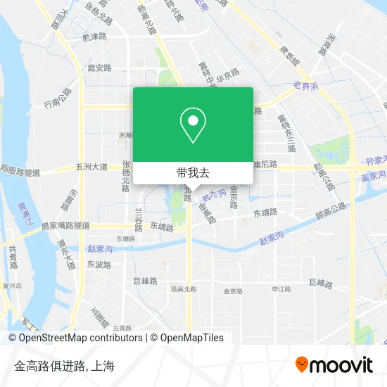 金高路俱进路地图