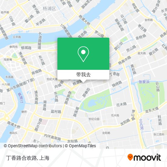 丁香路合欢路地图