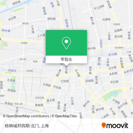 梧桐城邦四期-北门地图