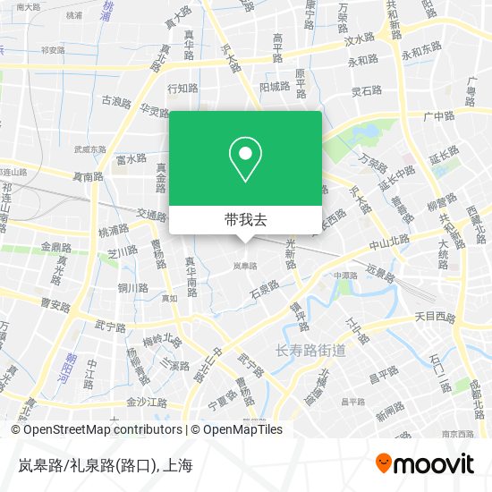 岚皋路/礼泉路(路口)地图