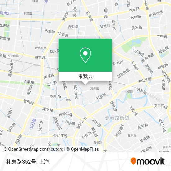 礼泉路352号地图