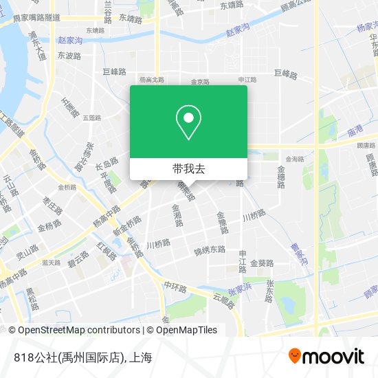 818公社(禹州国际店)地图