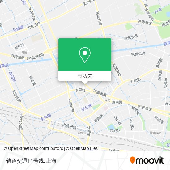 轨道交通11号线地图