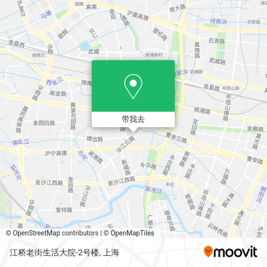 江桥老街生活大院-2号楼地图