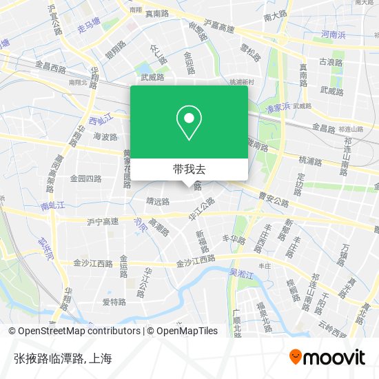 张掖路临潭路地图
