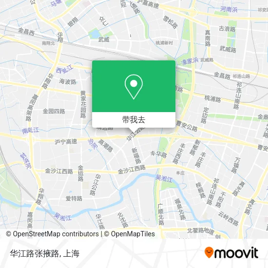 华江路张掖路地图