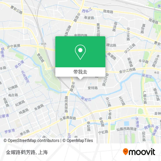 金耀路鹤芳路地图