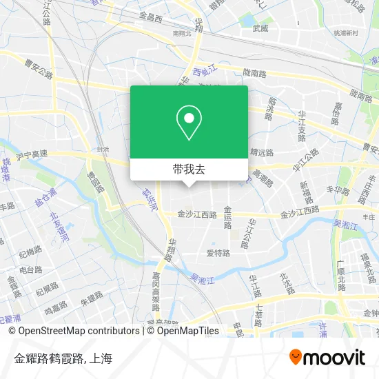 金耀路鹤霞路地图