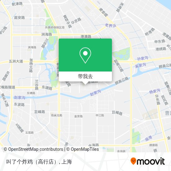 叫了个炸鸡（高行店）地图