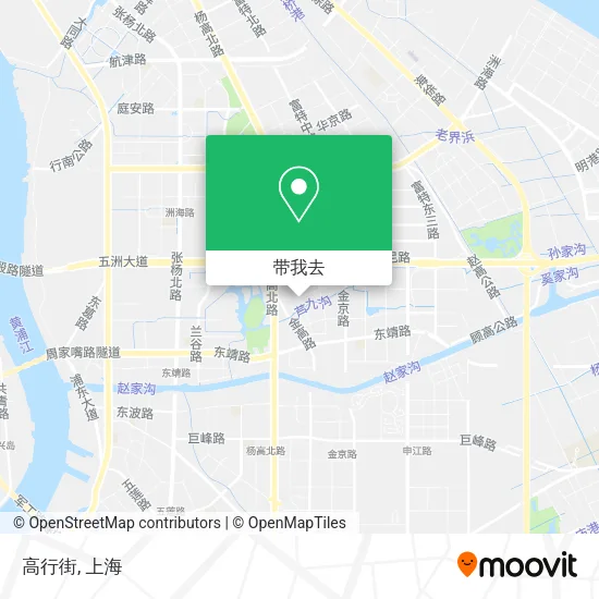 高行街地图