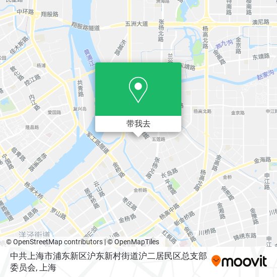 中共上海市浦东新区沪东新村街道沪二居民区总支部委员会地图
