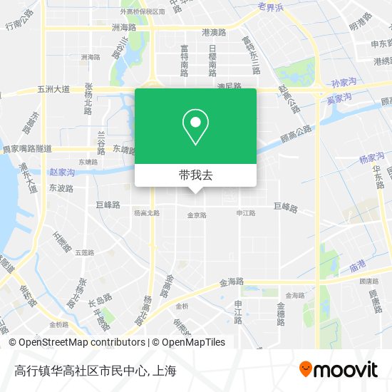 高行镇华高社区市民中心地图