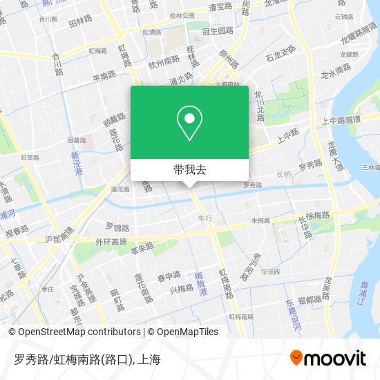 罗秀路/虹梅南路(路口)地图