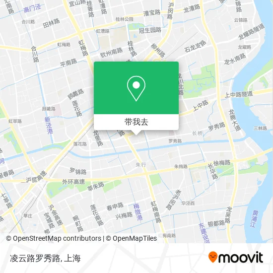凌云路罗秀路地图