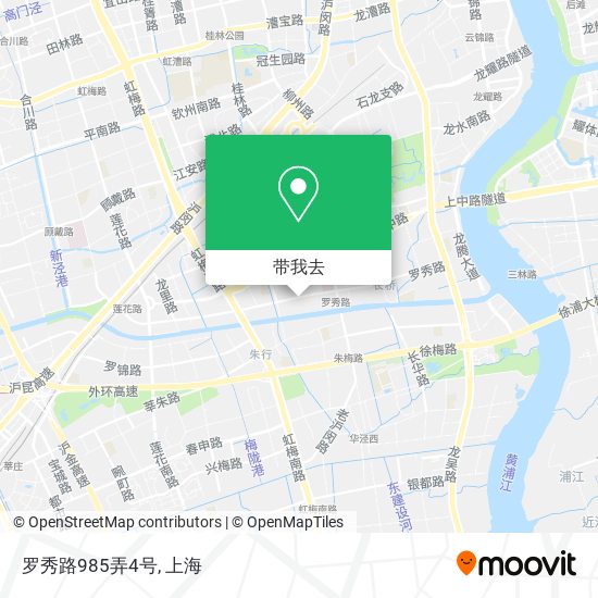 罗秀路985弄4号地图