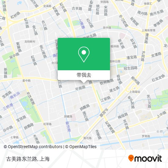 古美路东兰路地图