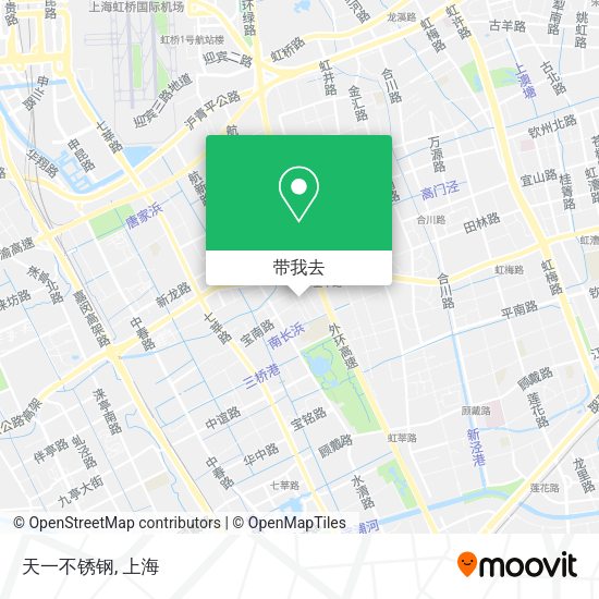 天一不锈钢地图